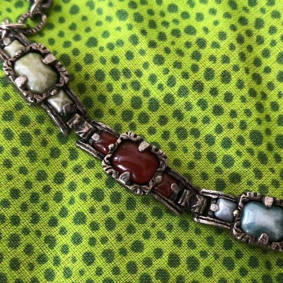 Vintage Jewelry - Vintage multi gem bracelet